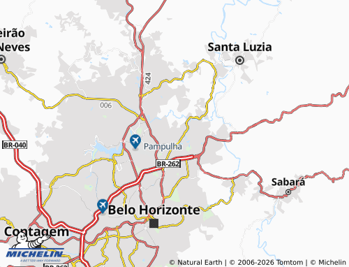 MICHELIN Tupi B map - ViaMichelin