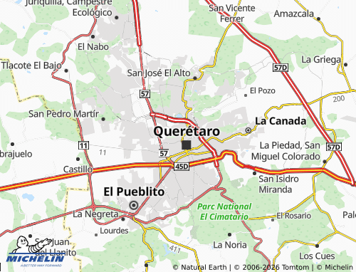 Mappa MICHELIN Los Fresnos - ViaMichelin