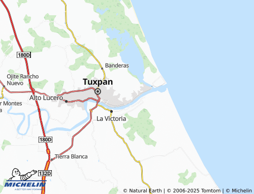 MICHELIN El Fortín map - ViaMichelin