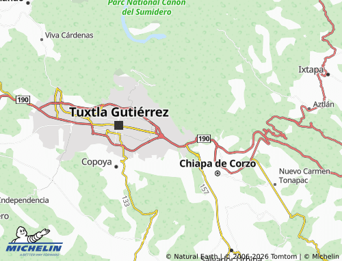 MICHELIN Buena Vista, Satélite Loma Larga map - ViaMichelin