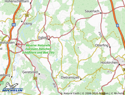MICHELIN-Landkarte Feldkirchen - ViaMichelin