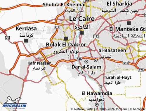 Carte MICHELIN Saqiyyat Miki - ViaMichelin