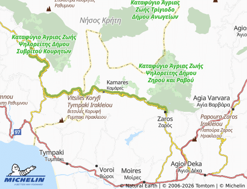 Mappa MICHELIN Vorizia - ViaMichelin