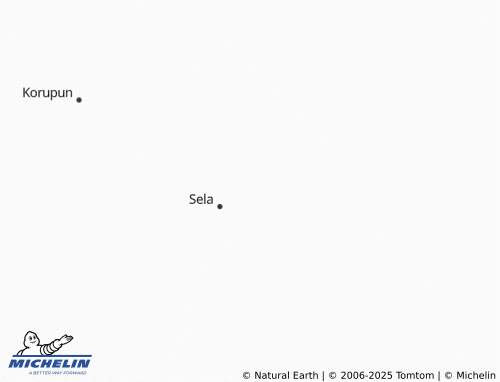 MICHELIN Horoman map - ViaMichelin