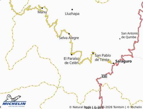 Mapa MICHELIN El Paraíso de Celén - ViaMichelin