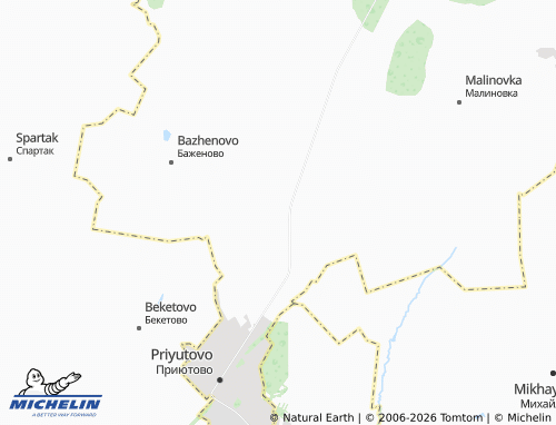 MICHELIN-Landkarte Novonikolayevka - ViaMichelin
