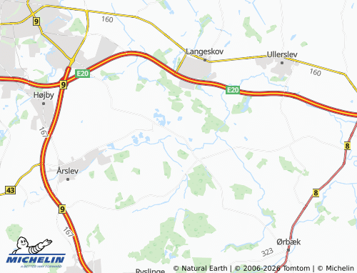 MICHELIN Rolfsted map - ViaMichelin