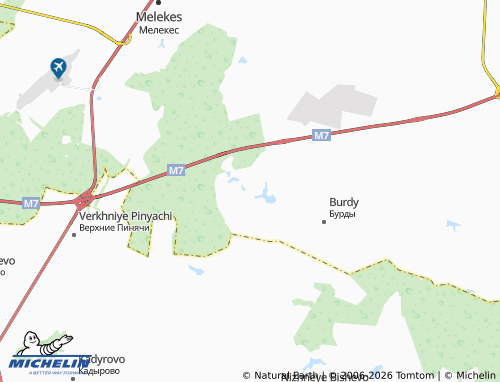 MICHELIN-Landkarte Yevlevo - ViaMichelin