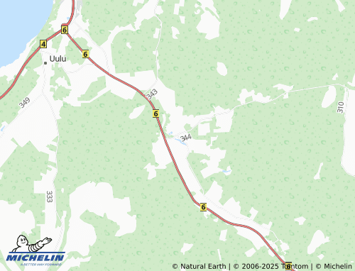MICHELIN Surju map - ViaMichelin