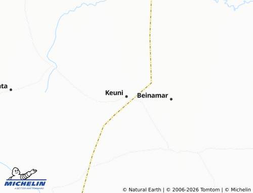 Mapa MICHELIN Keuni - ViaMichelin
