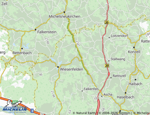 MICHELIN Geraszell map - ViaMichelin