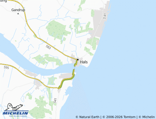 MICHELIN Hals map - ViaMichelin