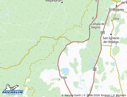 Mappa MICHELIN Santa Eduwiges - ViaMichelin