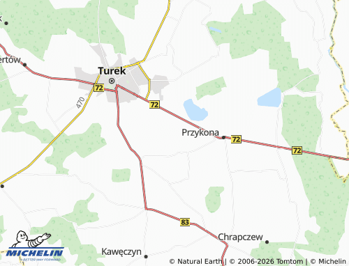 Carte MICHELIN Rogów - ViaMichelin
