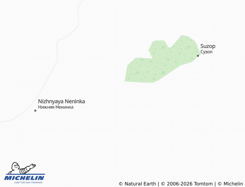 MICHELIN-Landkarte Tostok - ViaMichelin