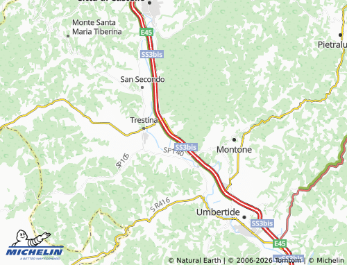 MICHELIN Promano map - ViaMichelin
