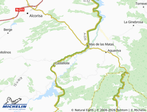 Mappa MICHELIN Abenfigo - ViaMichelin