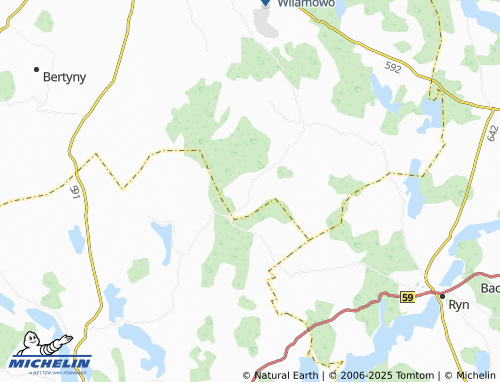 MICHELIN Langanki map - ViaMichelin