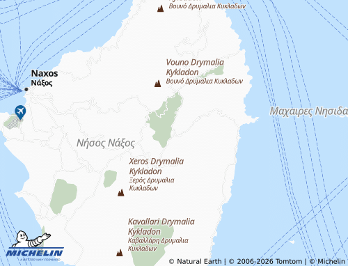 Carte MICHELIN Aperathos - ViaMichelin