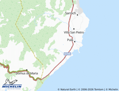 Mapa MICHELIN Is Molas - ViaMichelin
