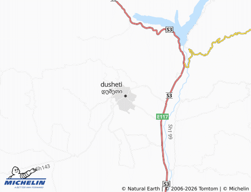 Mapa MICHELIN dusheti - ViaMichelin
