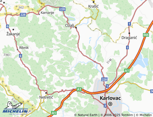 MICHELIN Jaškovo map - ViaMichelin
