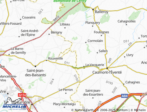 MICHELIN Montrabot map - ViaMichelin
