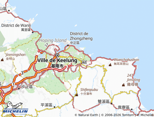 Mapa MICHELIN shen ao keng - ViaMichelin