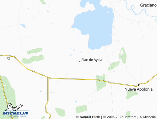 MICHELIN Luis Echeverría Álvarez map - ViaMichelin