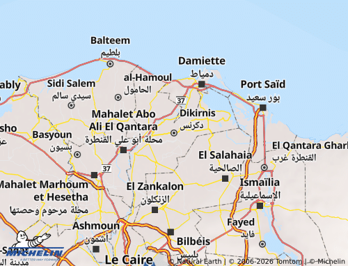 MICHELIN Dekernes map - ViaMichelin