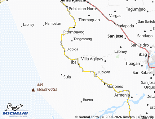MICHELIN Burgos map - ViaMichelin