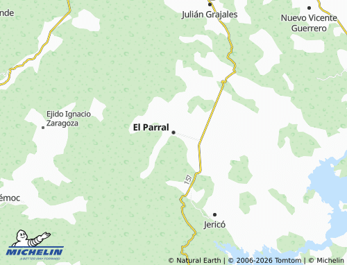 Kaart MICHELIN El Parral - ViaMichelin