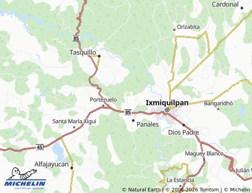 MICHELIN El Dextho map - ViaMichelin