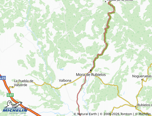 Mappa MICHELIN El Contador - ViaMichelin