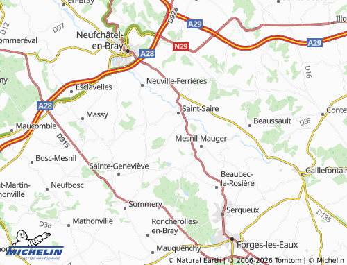 Mappa MICHELIN Le Guide - ViaMichelin