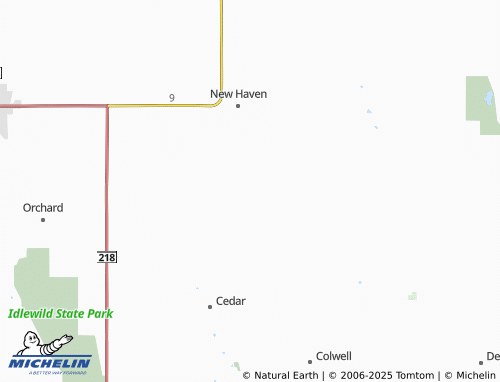 MICHELIN East Lincoln map - ViaMichelin