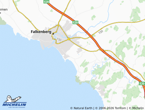 MICHELIN-Landkarte Hansagård - ViaMichelin