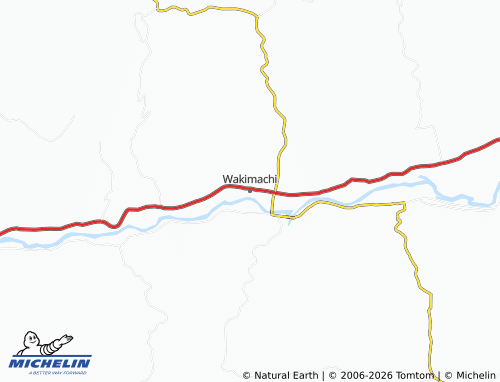 Mappa MICHELIN Wakimachi - ViaMichelin