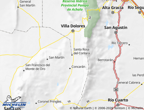 Mapa MICHELIN Junín - ViaMichelin