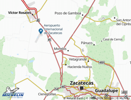 Mappa MICHELIN Privada San Antonio - ViaMichelin