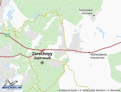 MICHELIN-Landkarte Voskhod SNT - ViaMichelin
