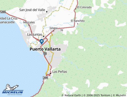 Mapa MICHELIN Vista de la Bahía - ViaMichelin