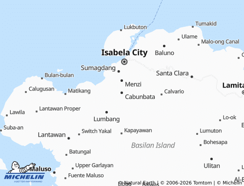 MICHELIN Cabunbata map - ViaMichelin