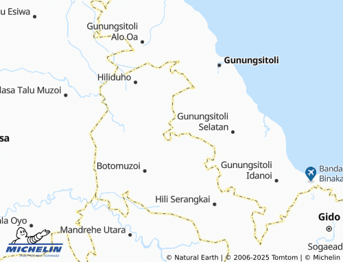 MICHELIN Sisobahili II Tanoseo map - ViaMichelin