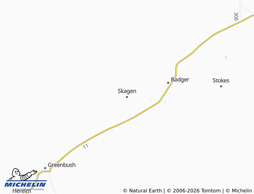 Carte MICHELIN Skagen - ViaMichelin