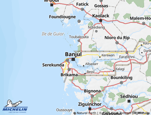 Mapa MICHELIN Lower Niumi - ViaMichelin