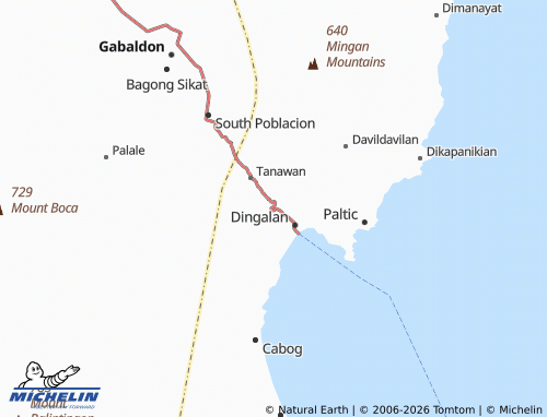MICHELIN Caragsacan map - ViaMichelin