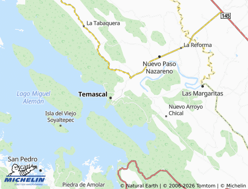Mappa MICHELIN Tierra y Libertad - ViaMichelin
