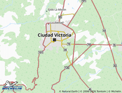 MICHELIN Colonia 8 map - ViaMichelin