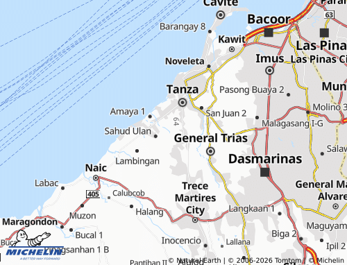 MICHELIN Biga map - ViaMichelin